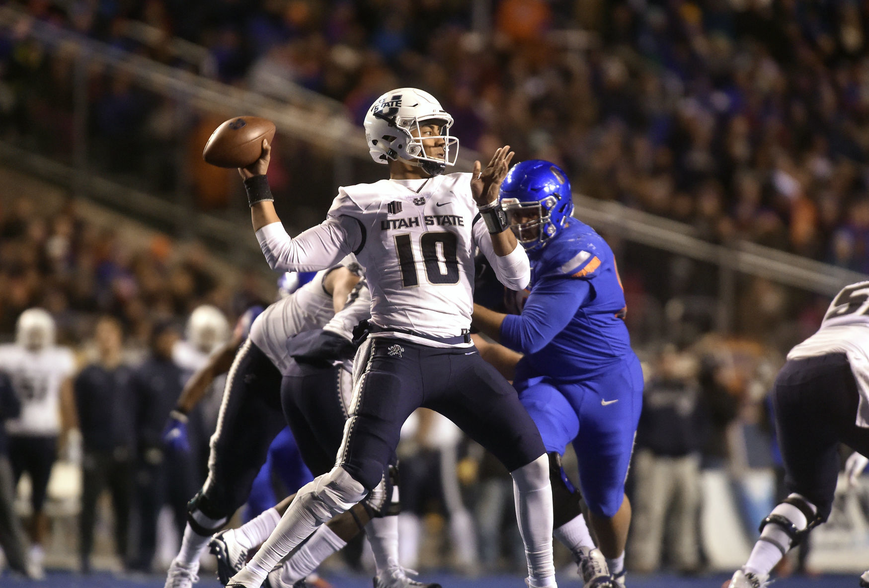 Football - Utah State Vs. Boise State